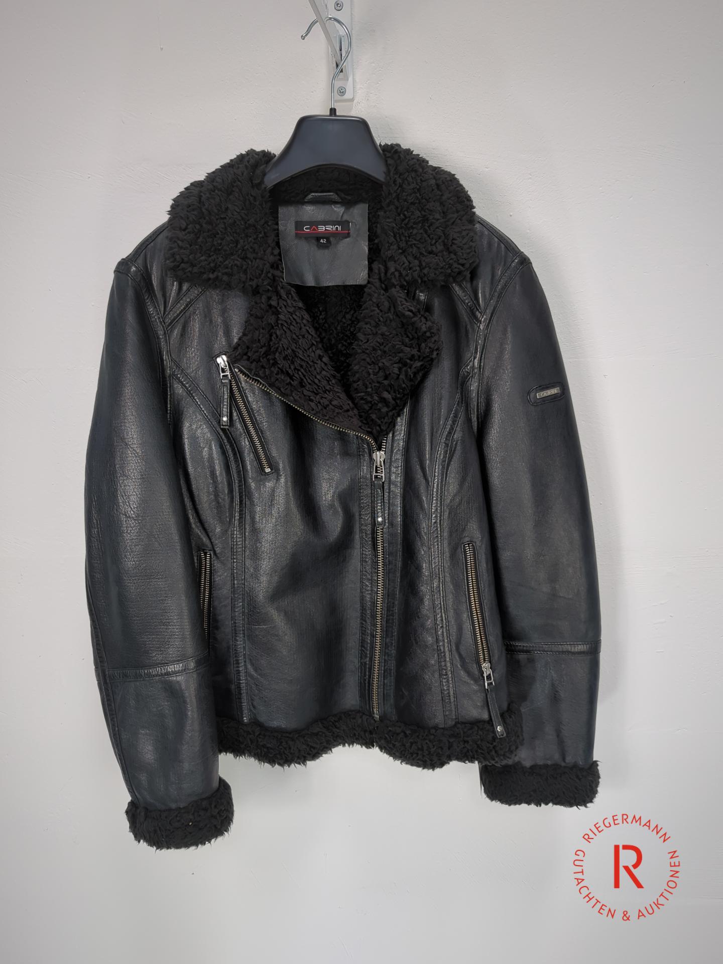 DAMEN LEDERJACKE GRÖSSE 42